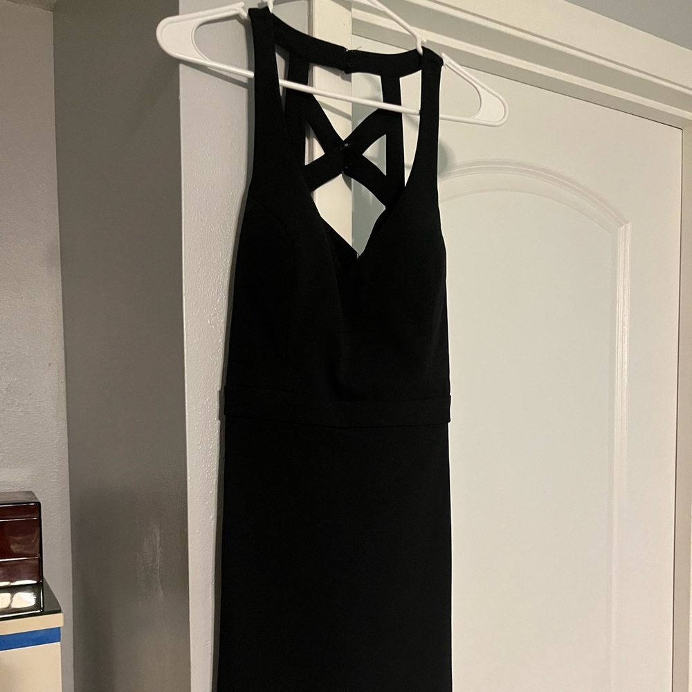 black dress